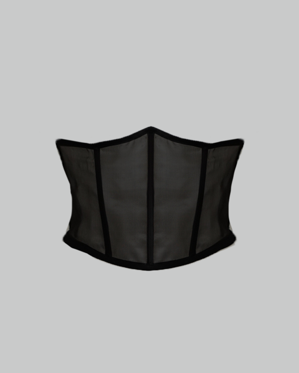 SS22 Black Organza Corset 401