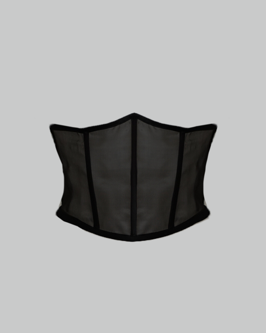 SS22 Black Organza Corset 401