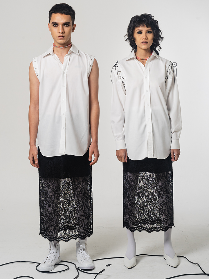 SS22 White Cotton Shirt 112