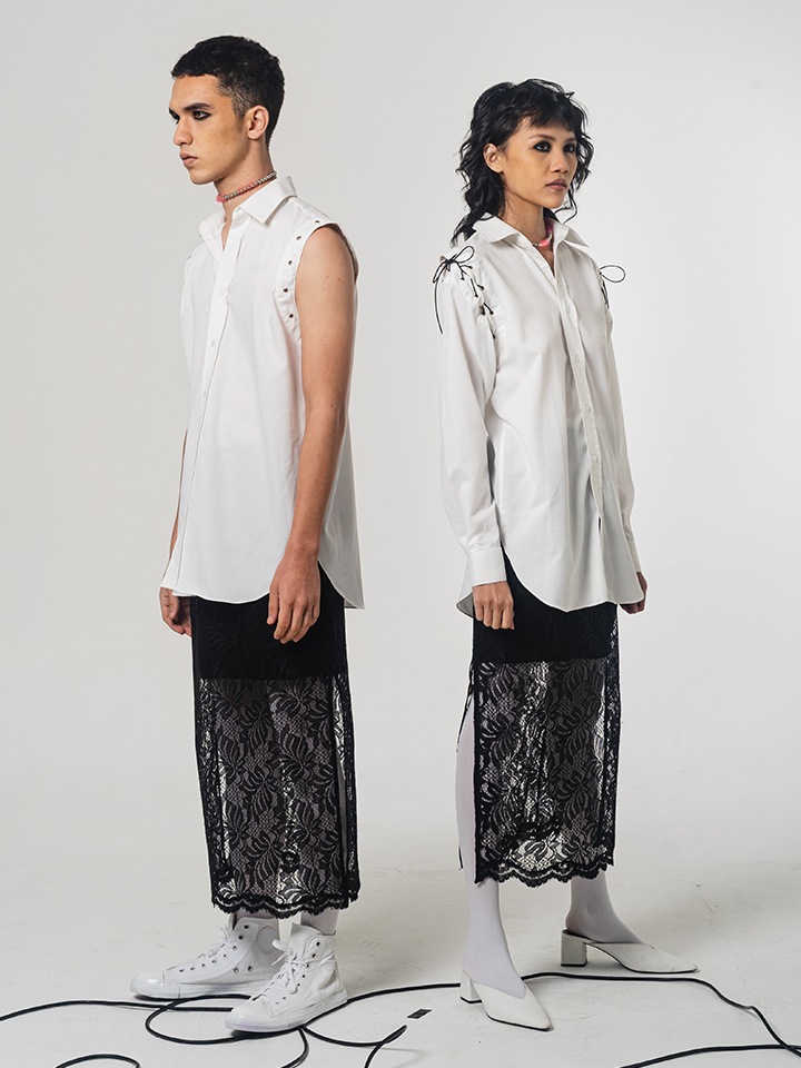 SS22 White Cotton Shirt 112
