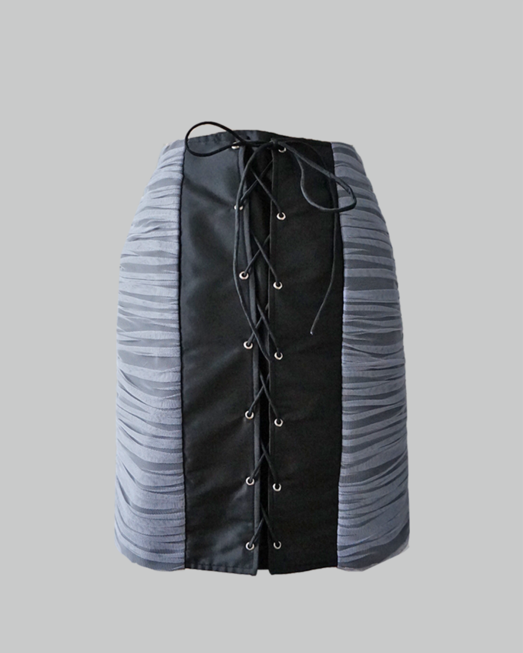 SS22 Ruched Tulle Skirt