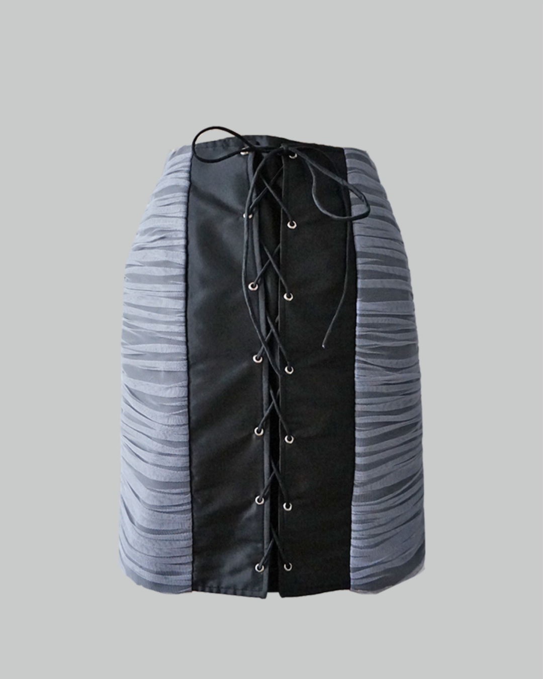 SS22 Ruched Tulle Skirt