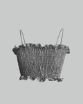 SS22 Silver Tube Top 504