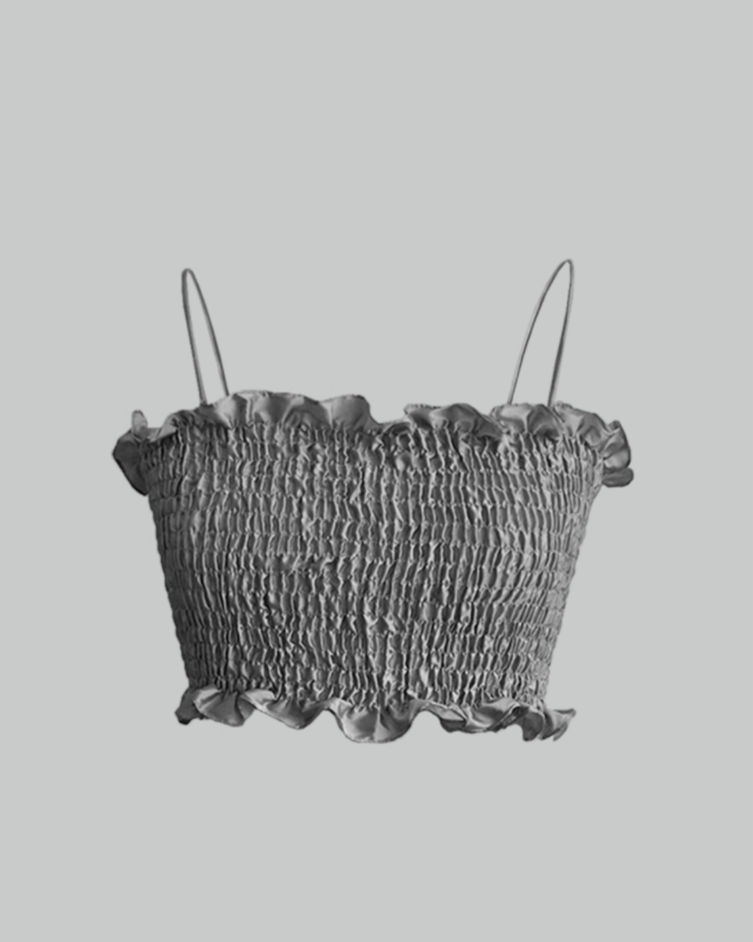 SS22 Silver Tube Top 504