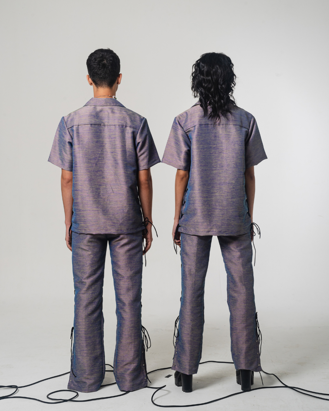 SS22 Purple Striped Shirt 106