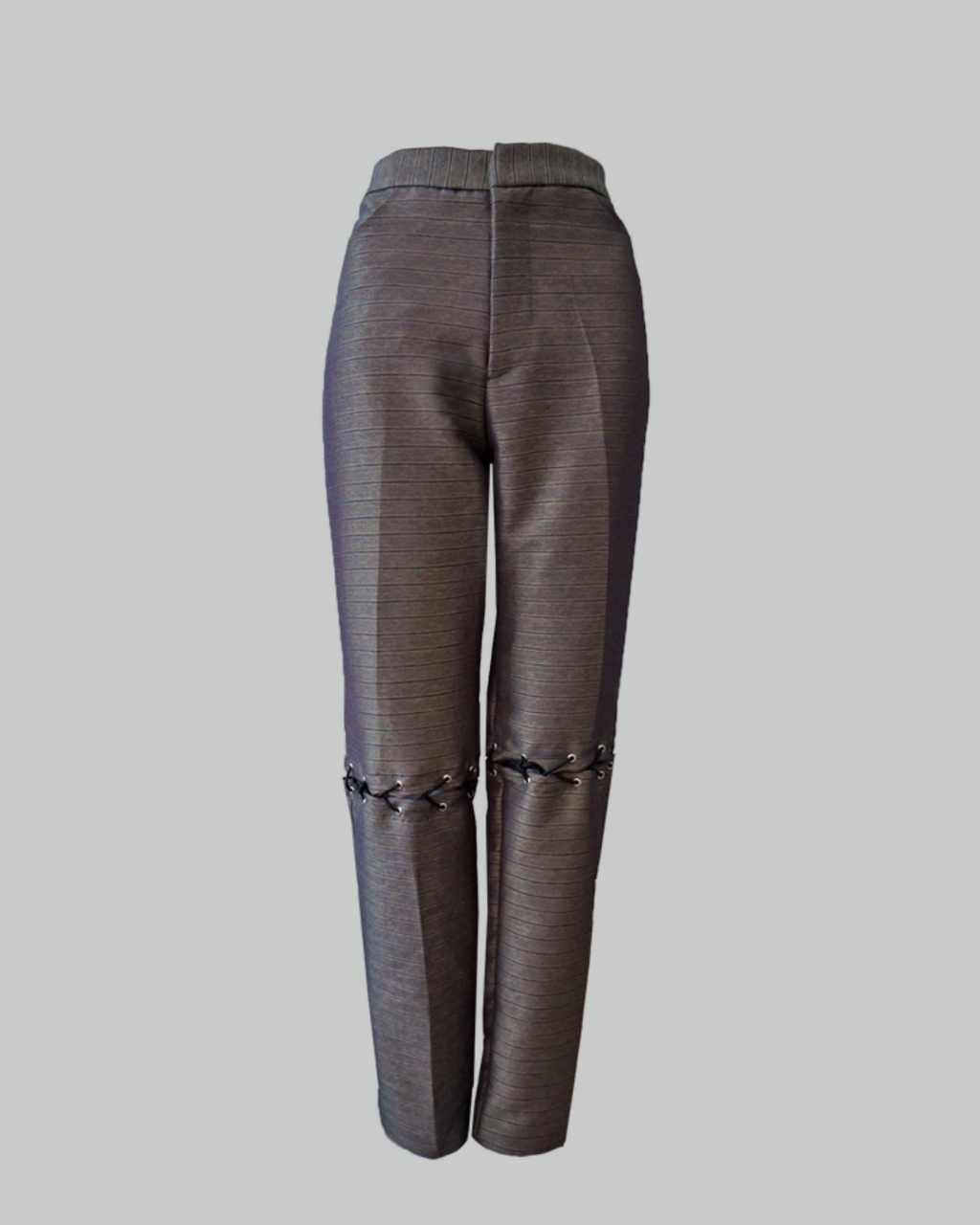 SS22 Green Striped Trousers 203