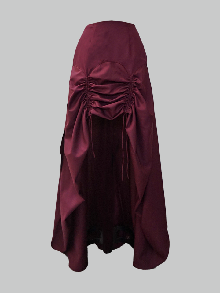 SS27 Crimson Skirt 315