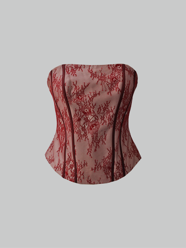 FW26 Chrysanthemum Corset Top 408